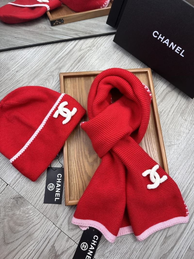 Chanel Caps Scarfs